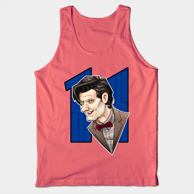 The Eleventh Doctor Tank Top by RoguePlanets